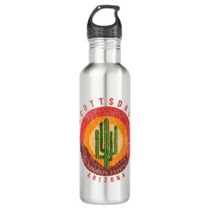 Scottsdale Arizona Cactus Mountains 710 Ml Water Bottle