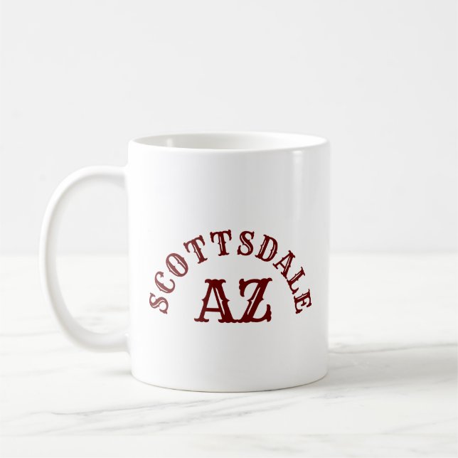 Scottsdale, Arizona Coffee Mug (Left)
