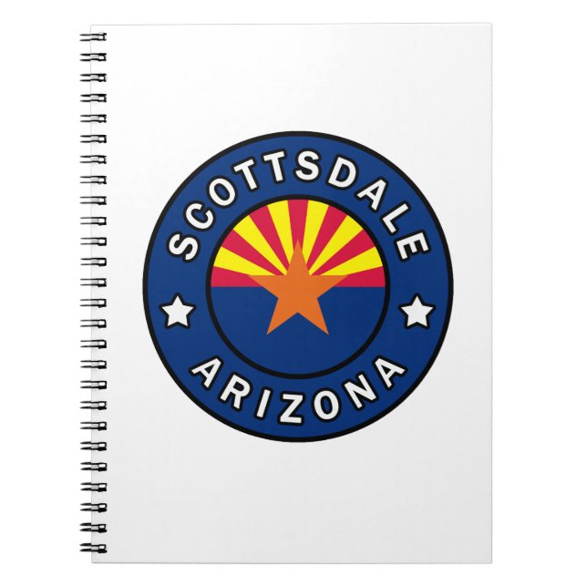 Scottsdale Arizona Notebook (Front)