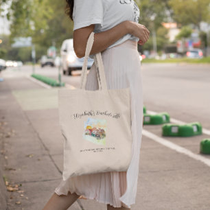 Scottsdale AZ   Monogram Bachelorette Tote Bag