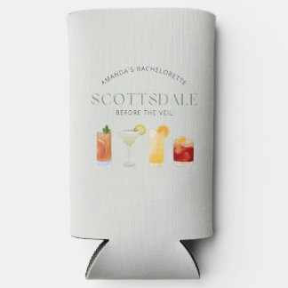 Scottsdale Before the Veil Bachelorette Party Seltzer Can Cooler