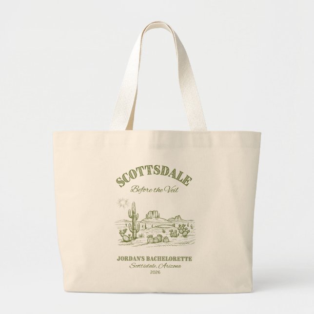 Scottsdale Before the Veil Tote  (Front)