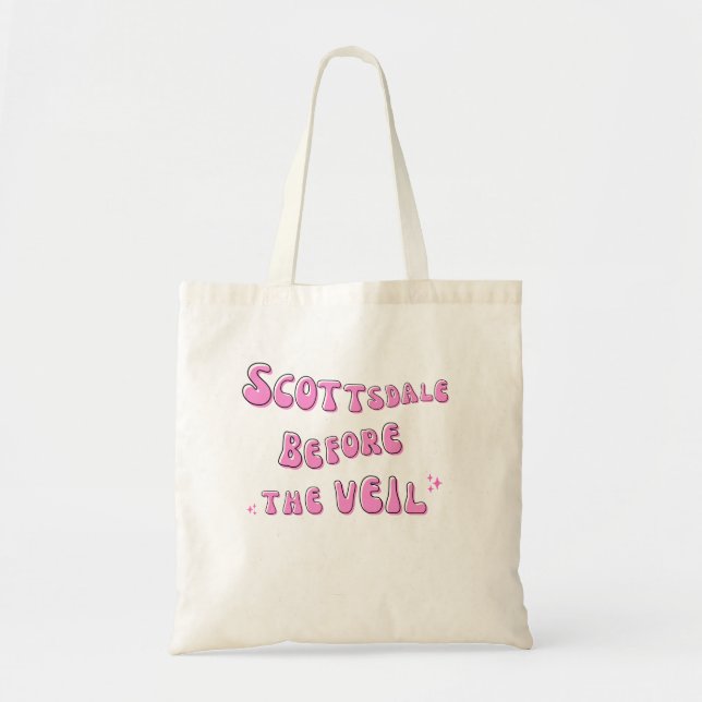 scottsdale before the veil tote (Front)