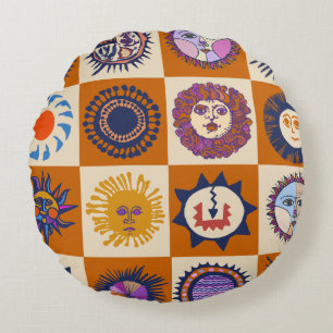 Scottsdale Del Sol Round Pillow