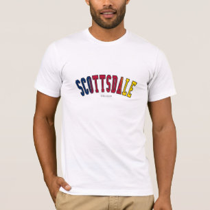Scottsdale in Arizona state flag colours T-Shirt