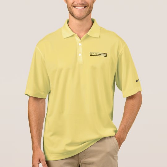 SCOTTSTRONG NIKE DRI-FIT PIQUE POLO SHIRT