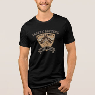 Scotty Butters & Beer Tri-Blend Shirt