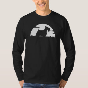 Scotty Dog Aberdeen Terrier Retro 8 T-Shirt