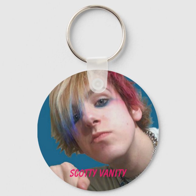 Scotty Vanity Fist Keychain (Front)