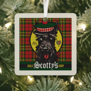 Scotty's Golf Shop Metal Ornament