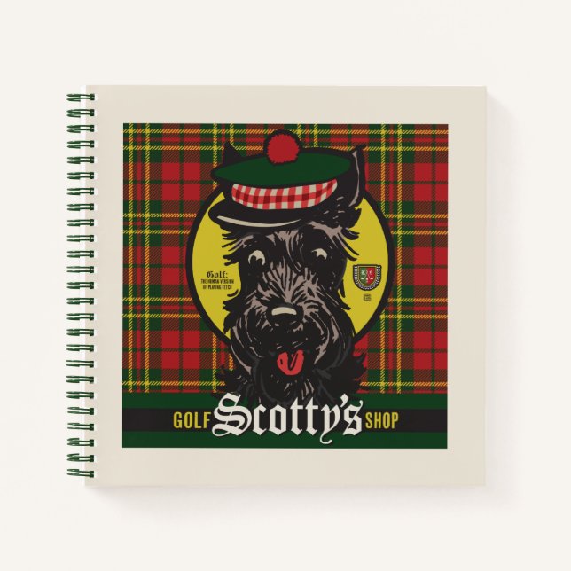 Scotty's Golf Shop Notebook (Front)