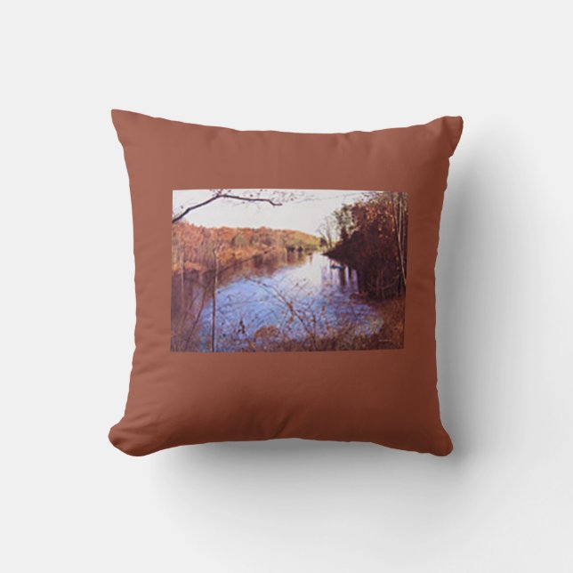 "SCOTTY'S RETREAT" THROW PILLOW (Front)