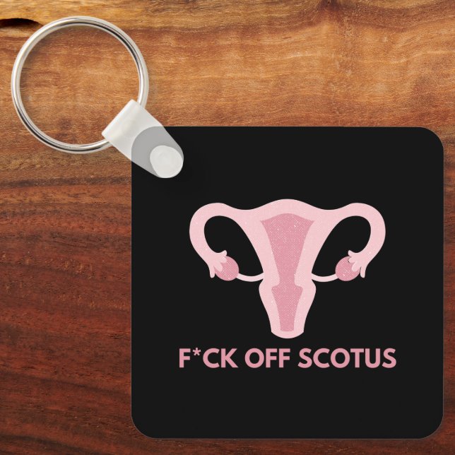 SCOTUS Abortion Ban Protest  Keychain (Front)