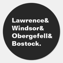 SCOTUS Equality Cases Sticker