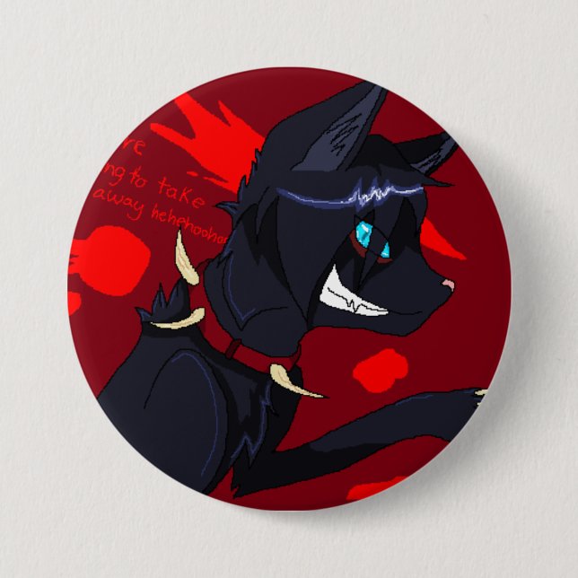 scourge button (Front)