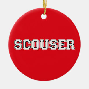 Scouser Ceramic Ornament