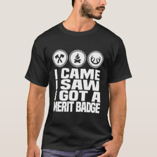 Scout Badge Uniform Wilderness Nature Scouting T-Shirt