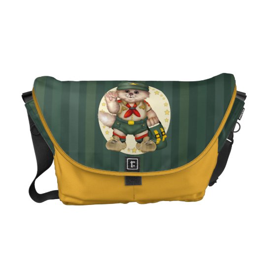 SCOUT CAT LOVE Rickshaw Messenger Bag