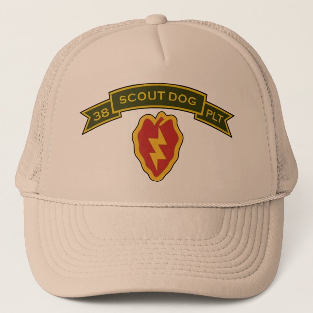 Scout Dog Platoons Trucker Hat (Front)