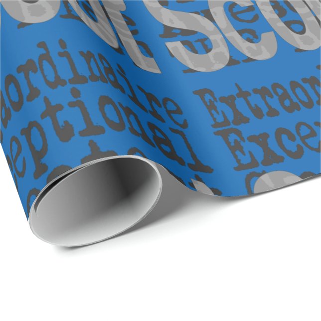 Scout Extraordinaire Wrapping Paper (Roll Corner)