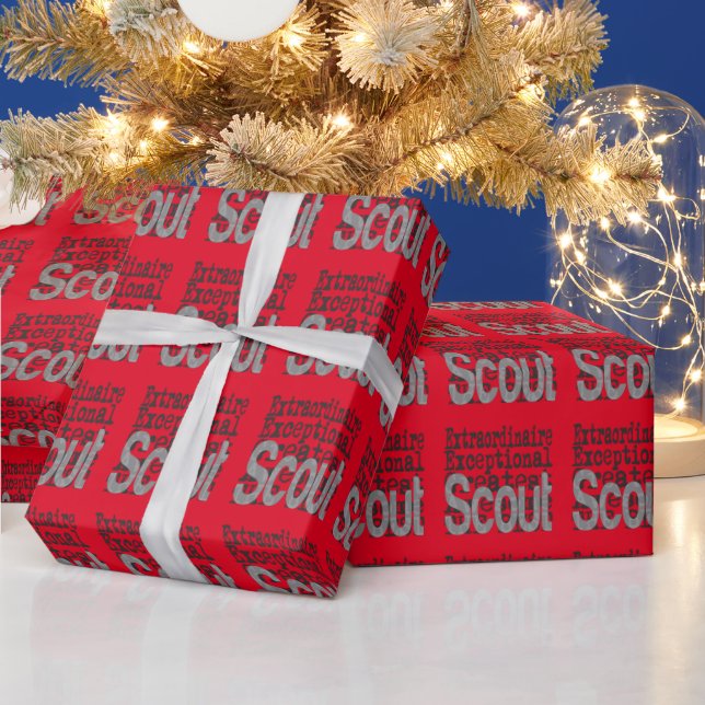 Scout Extraordinaire Wrapping Paper (Holidays)