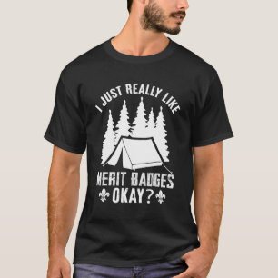 Scout For Girls boys Scouting Leader 5 T-Shirt