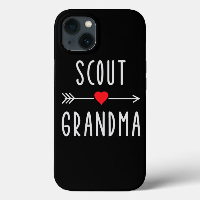 Scout Grandma Funny Scout Scouting Grandma Gift Mo Case-Mate iPhone Case (Back)