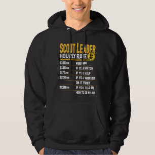 Scout Leader Hourly Rate  Scouter Scouting Scout L Hoodie