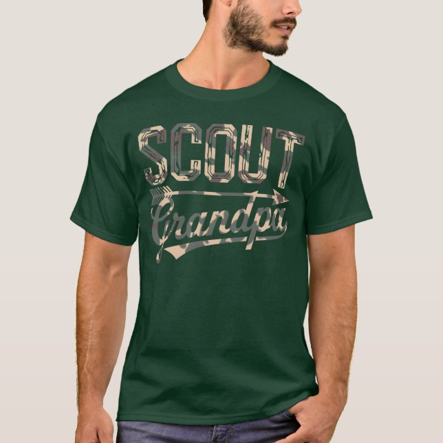 Scout Leader Scouting Camping Adventure gift T-Shirt (Front)