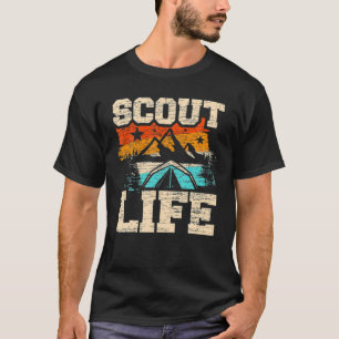 Scout Life Scouting Lovers Funny Hiking Happy Camp T-Shirt