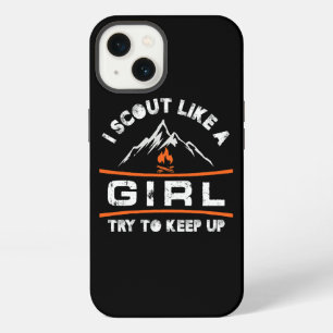 Scout Like a Girl Try To Keep Up iPhone 13 Case