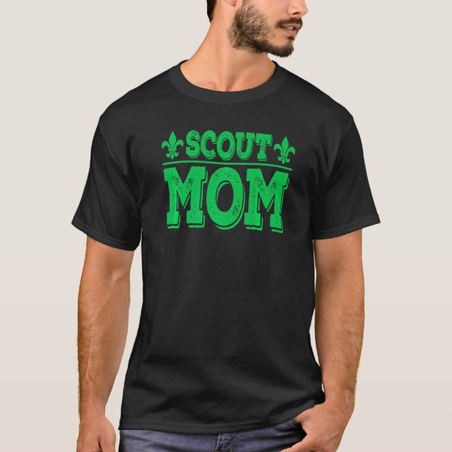 Scout Mom  Scouting T-Shirt (Front)