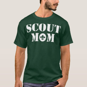 Scout Mom white T-Shirt