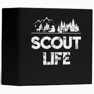 Scout Scouting Leader Camping Hiking Binder