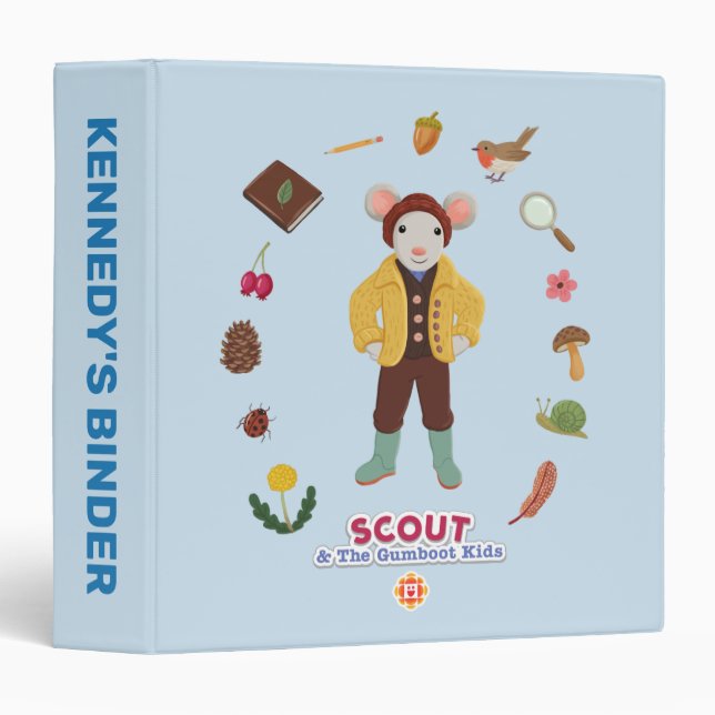 Scout & The Gumboot Kids Binder (Front/Spine)
