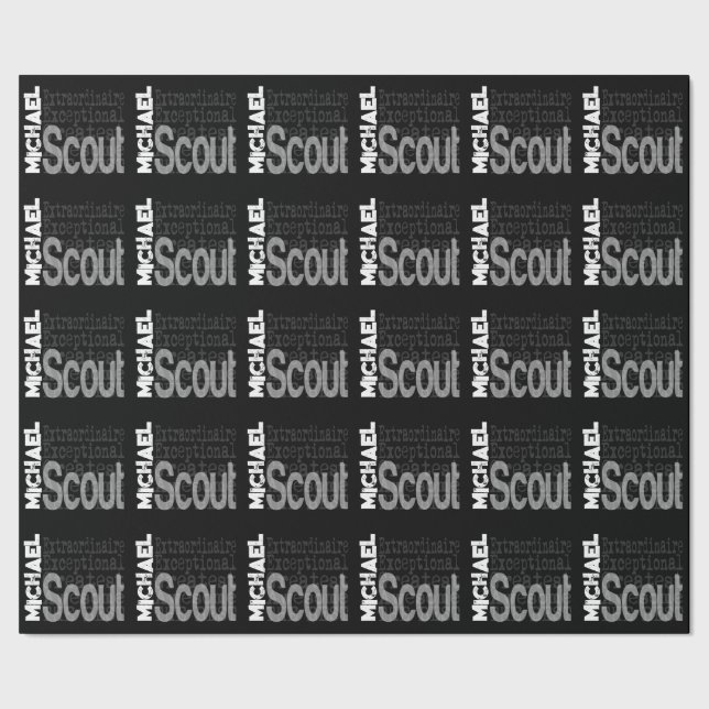 Scout Wrapping Paper (Seam)