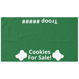 Scouting Cookies For Sale & Troop Tablecloth