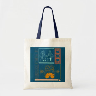 Scouting Girl Hobby Mom Life Messy Bun Camping Tote Bag