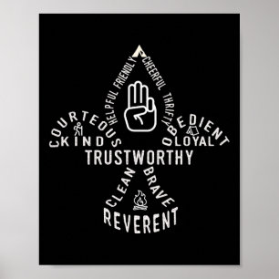 Scouting Law Scouting Outdoor  Poster