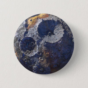 Scouting Mission to Asteroid 16 Psyche 2 Inch Round Button
