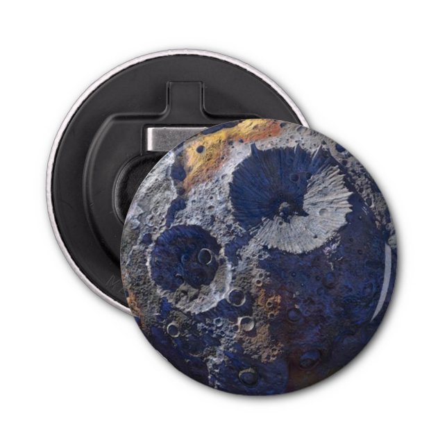 Scouting Mission to Asteroid 16 Psyche Bottle Opener (Front)