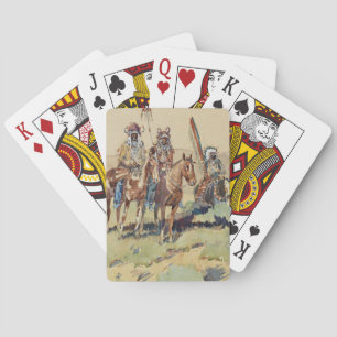 Scouting Party Western Art by Edward Borein Playing Cards