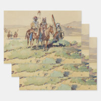 Scouting Party Western Art by Edward Borein