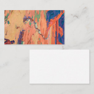 Scouting the Intruders by Maynard Dixon Business Card