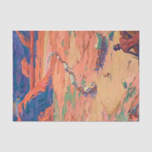 Scouting the Intruders by Maynard Dixon Tissue Paper