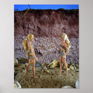 Scouting the route.  poster