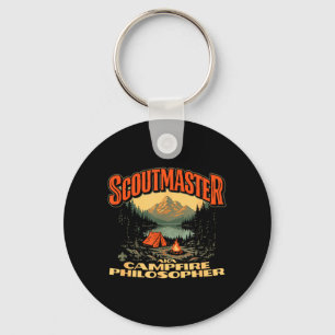 Scoutmaster_ Campfire Philosopher Funny Scouting Keychain
