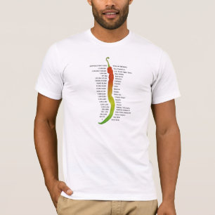 Scoville Heat Scale T-Shirt