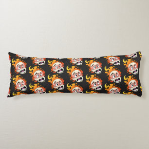 Scovillelicous Fire Head Body Pillow