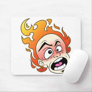 Scovillelicous Fire Head Mousepad